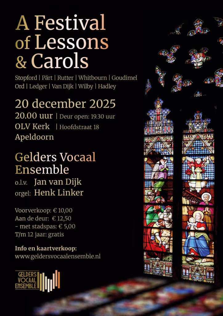 Kerstflyer 2025.